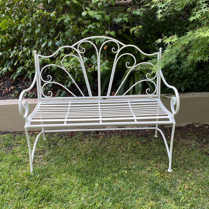 Garden Bench - Ava Antique Cream
