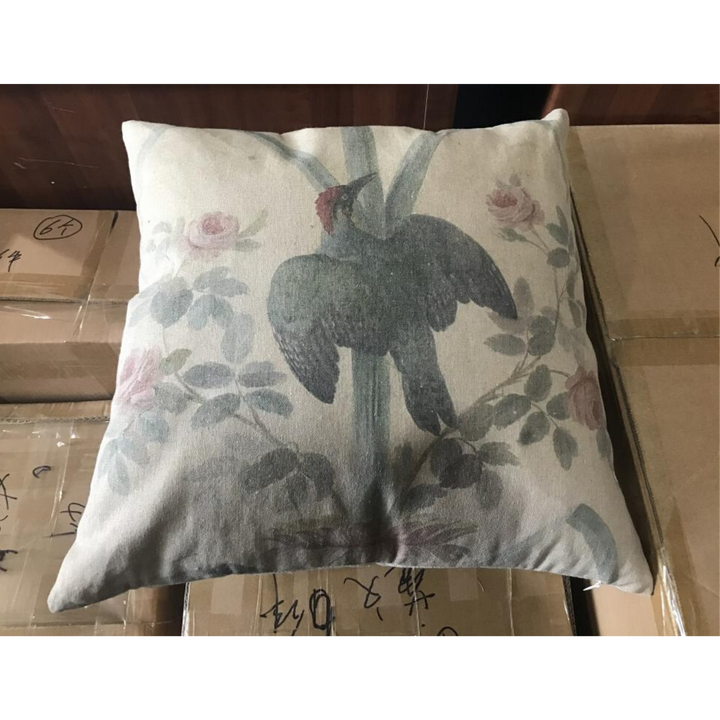 Cushion - Print on Fabric Woodpecker