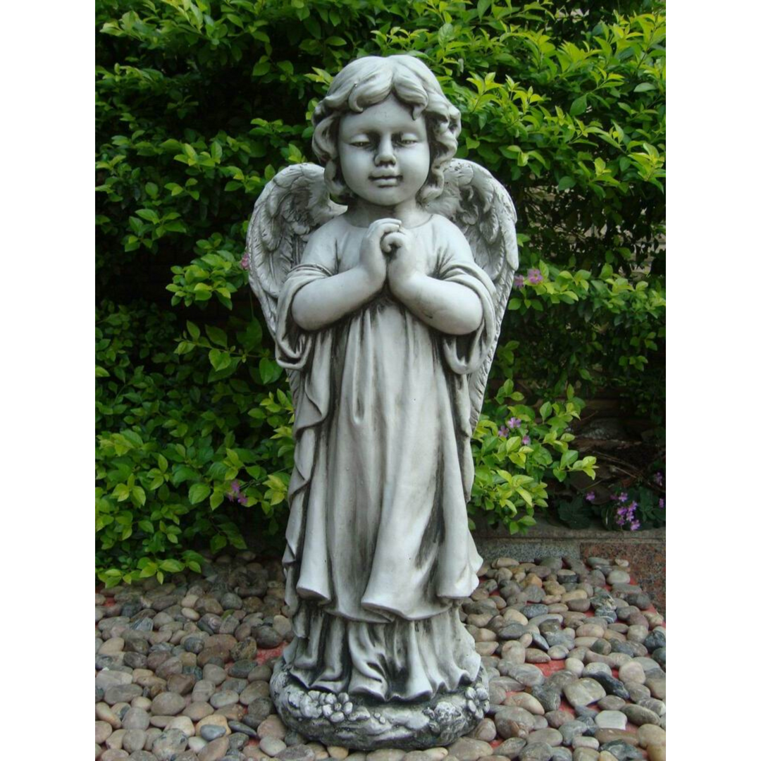 Statue Angel With Wing Praying