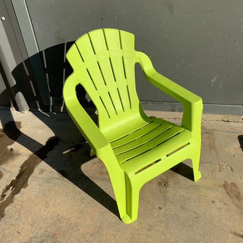 Chair Italia Mini Lime Replica Adirondack 36x40x45cm