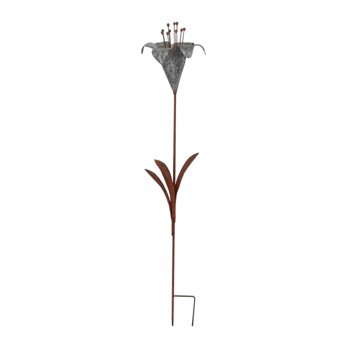 Garden Stake - Flower Trumpet Lily