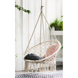 Chairs - Macrame Hanging White