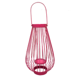 Candle Holder - Lantern Hot Pink