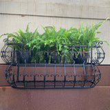 Wall Planters - Set of 2 Satin Black