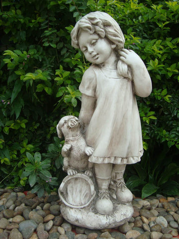 Statue Country Girl  26X21X61CM