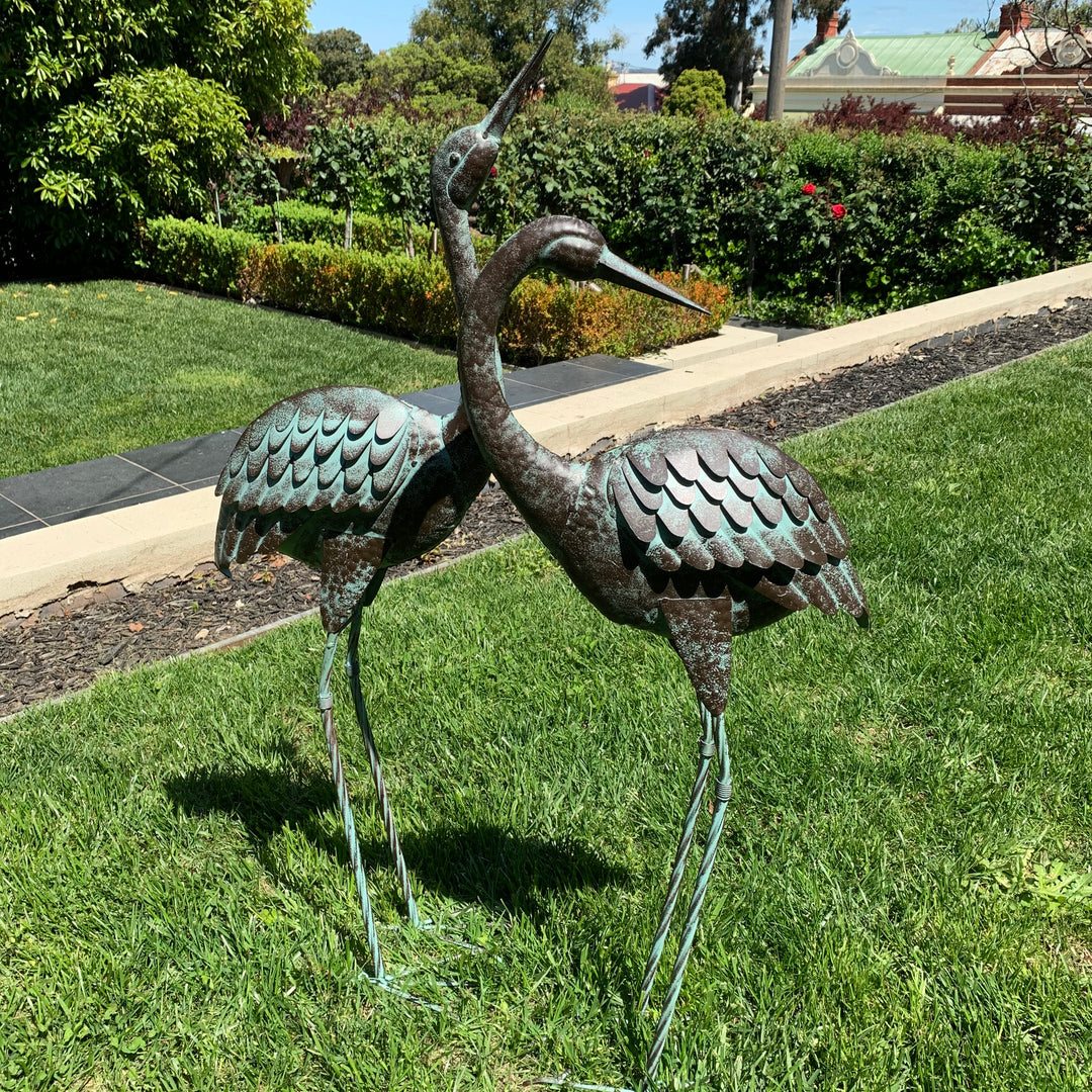 Crane Set 2 Metal Verdi