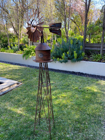 Windmill with Silo