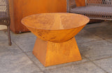 Fire Bowl - Fire Pit w Stand Plain