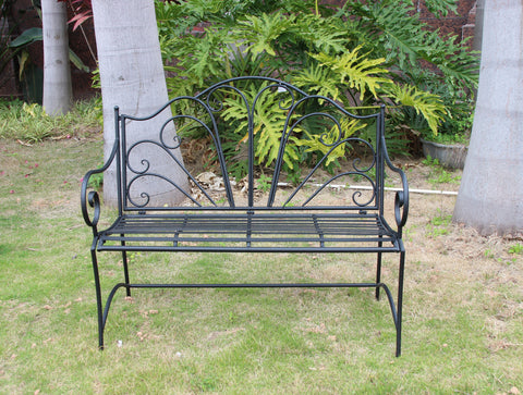 Garden Bench Ava Black