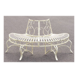 Tree Surround - Half Distressed Antique White
