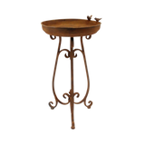 Bird Bath/Feeder - Rust