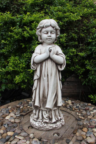 Statue Child Praying Standing