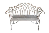 Garden Bench - Harper Distressed Cream