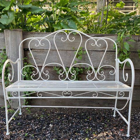 Garden Bench Bella Cream