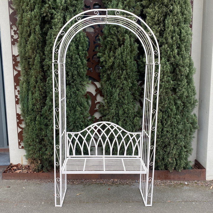 Garden Arch w/ Bench - Audrey