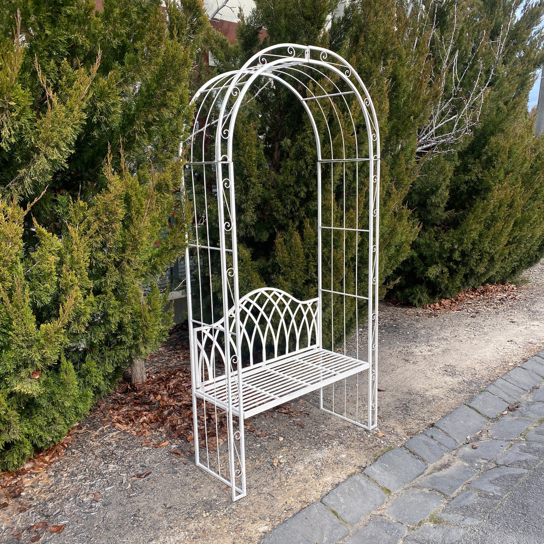 Garden Arch w/ Bench - Audrey