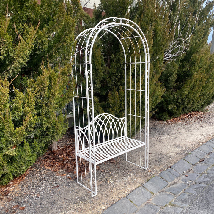 Garden Arch w/ Bench - Audrey