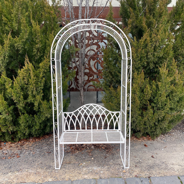 Garden Arch w/ Bench - Audrey