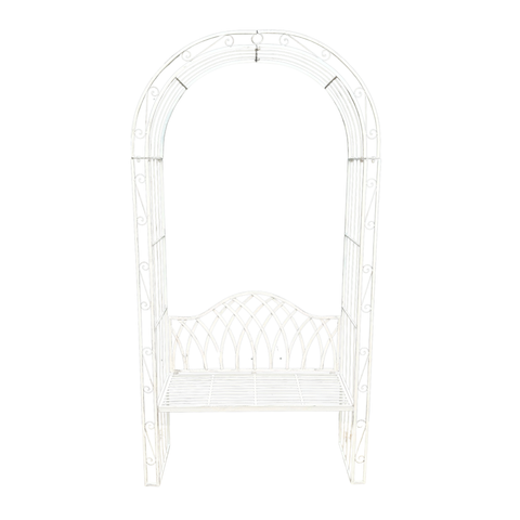 Arch with Bench Seat Rustic Cream Audrey