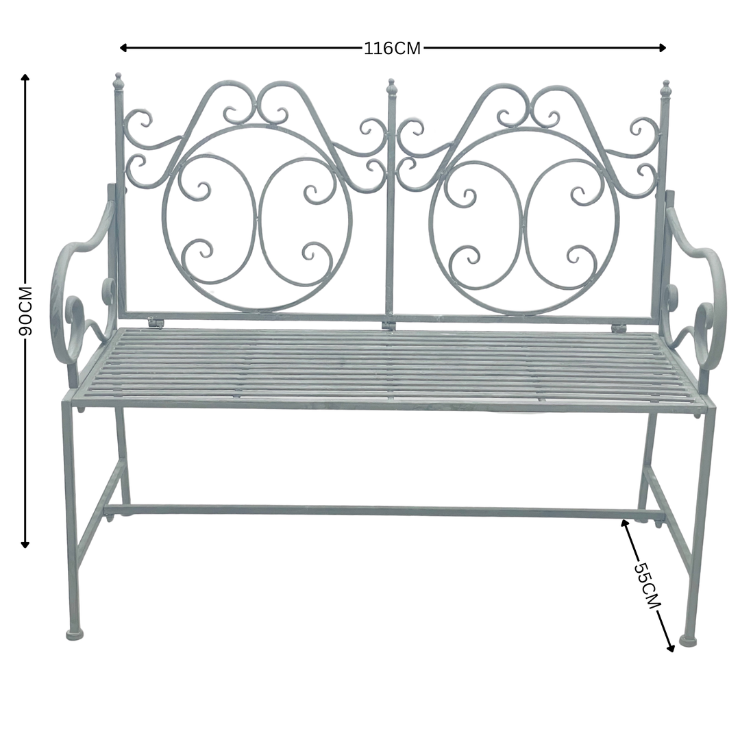 Garden Bench - Catalina Grey