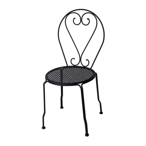 Chairs - Bella without arms Black LIMITED STOCKS!