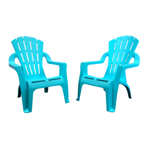 Chairs - Italia Aqua Replica Adirondack