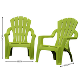 Chairs - Italia Lime Replica  Adirondack