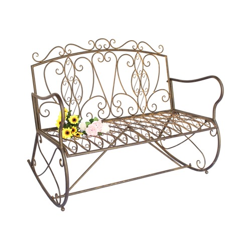 Garden Rocking Bench Charleston