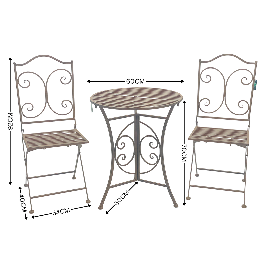 Patio Setting 3 pce Eternity