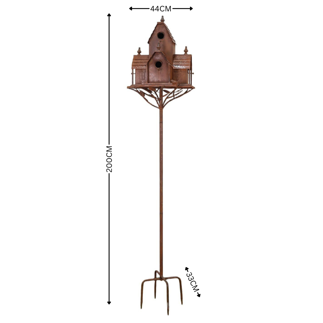 Bird House on Stake Barn