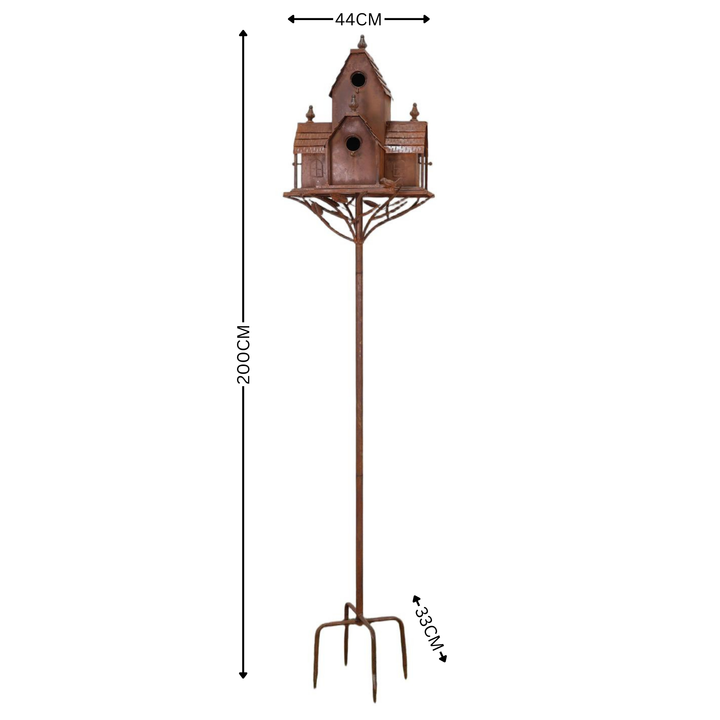 Bird House on Stake Barn