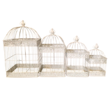 Birdcage Square Set 4 Cream