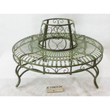 Tree Surround - Full Distressed Antique Green