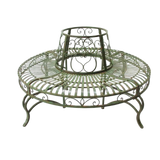 Tree Surround - Full Distressed Antique Green
