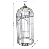 Bird Cage Grey Rust