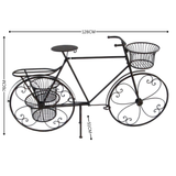 Bicycle Plant Stand Rust