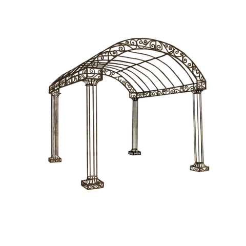 Garden Gazebo - 3m x 3m Rust