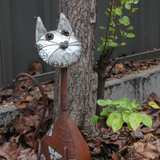 Metal Sculpture - Cat