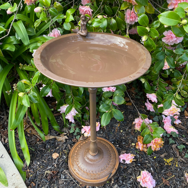 Bird Bath / Feeder - Cast Mermaid
