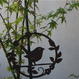 Hanging Circle with Bird Head Down