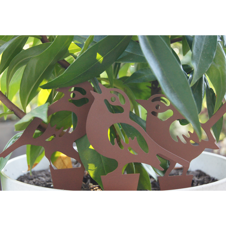 Garden Stake - Bird Set of 3