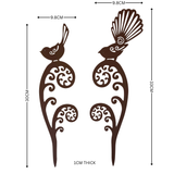 Garden Stake - Bird Set of 2