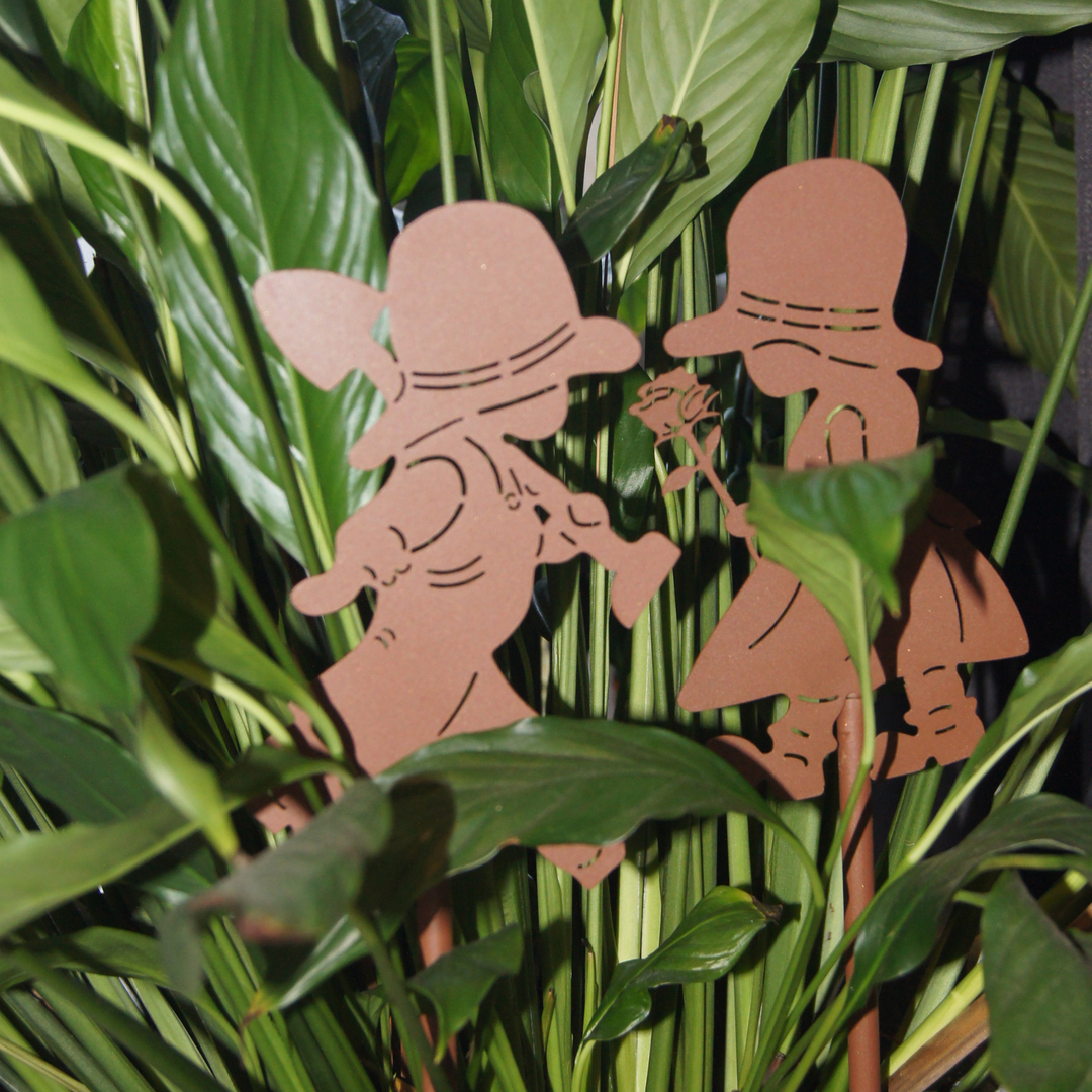 Garden Stake - Boy & Girl Set