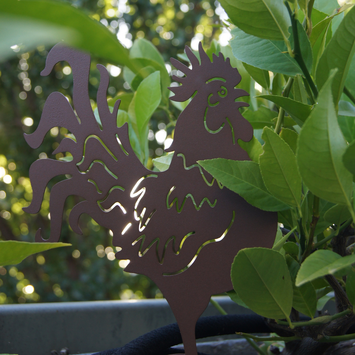 Garden Stake - Rooster