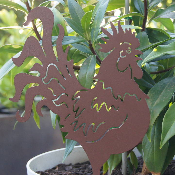 Garden Stake - Rooster