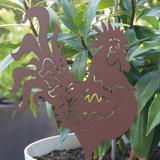 Garden Stake - Rooster