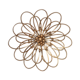 Wall Décor - Flower Antique Gold