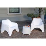 Chairs - Nuvola Tub Chair White