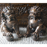 Statue Gargoyle - Guardian Lions Set of 2