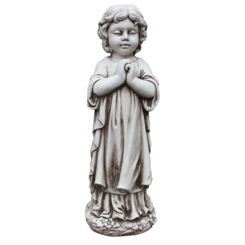 Statue Child Praying Standing